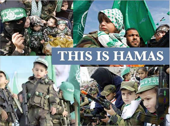 Αυτή είναι η Χαμάς: Πολύ μικρά παιδιά ντυμένα σαν πολεμιστές μαχητές, μαθαίνουν να σκοτώνουν αμάχους Εβραίους