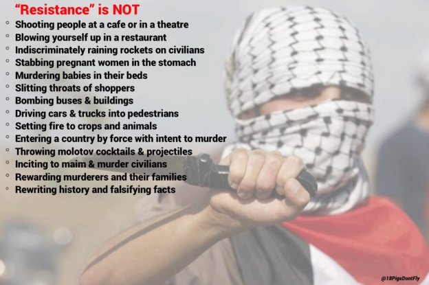 Τι είναι και τι δεν είναι Παλαιστινιακή Αντίσταση